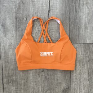 FORTITUDE RANGE<br>X Strap Sports Bra<br>Tangerine